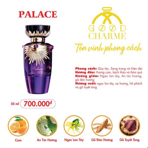 Nước Hoa Charme Palace 50Ml 2022