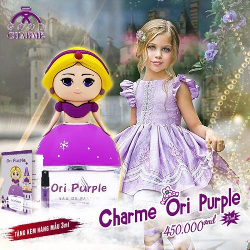 Nước Hoa Em Bé Charme Ori Purple 2023