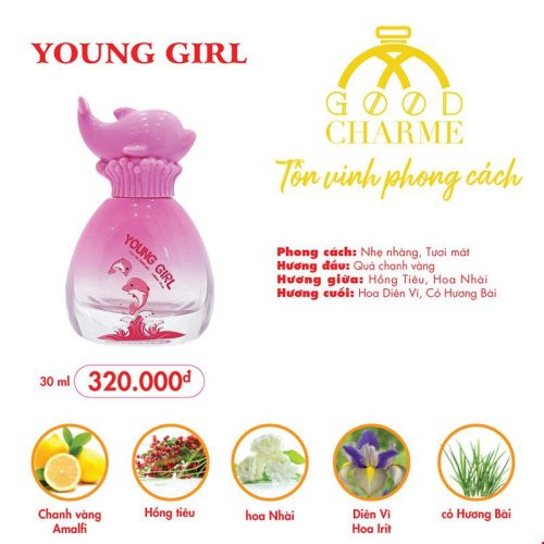 Nước Hoa Charme Young Girl 30Ml 2023