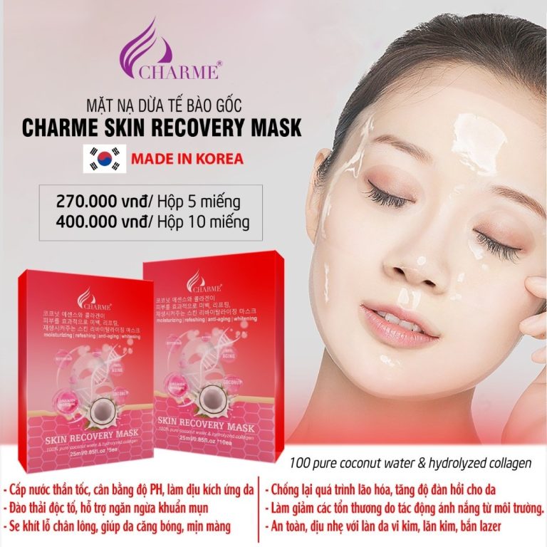 Mặt Nạ Charme Skin Recovery Mask 2022