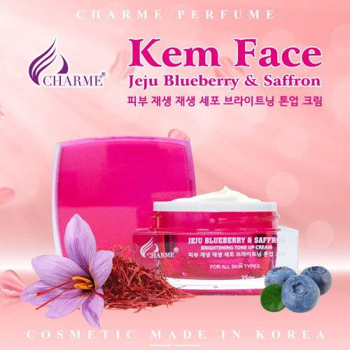 Kem Face Charme Jeju Blueberry &Amp; Saffron